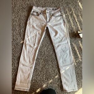Miss Me white skinny jean